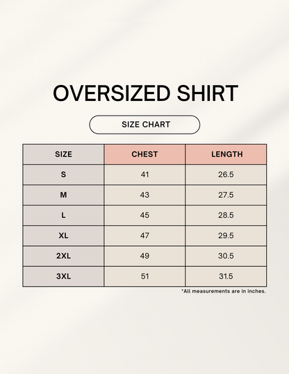 WOLV-FIT (oversized shirt )