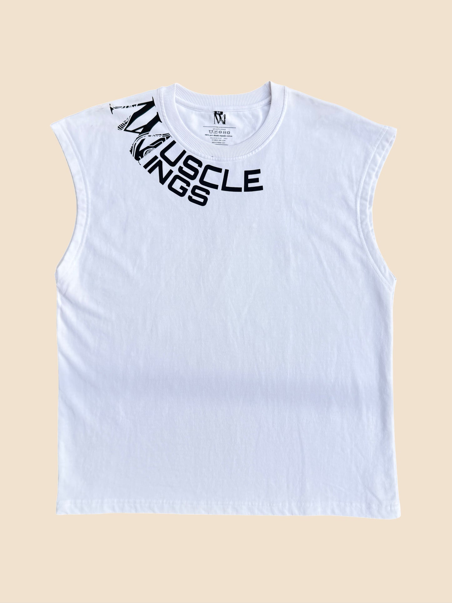 MAX-WHITE VEST